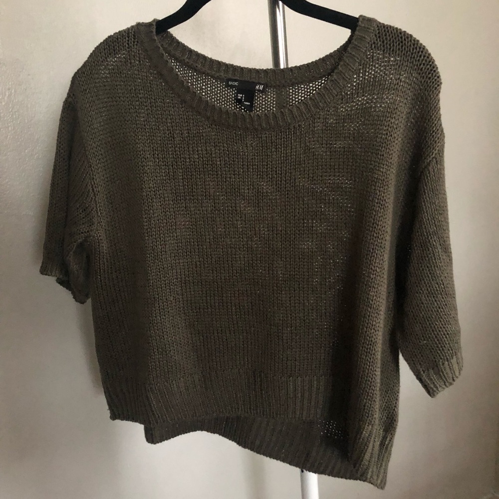 Cropped H&M sweater